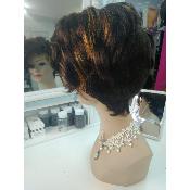 MODELE D'expo CASSIE PERRUQUE SYNTHETIQUE COURTE